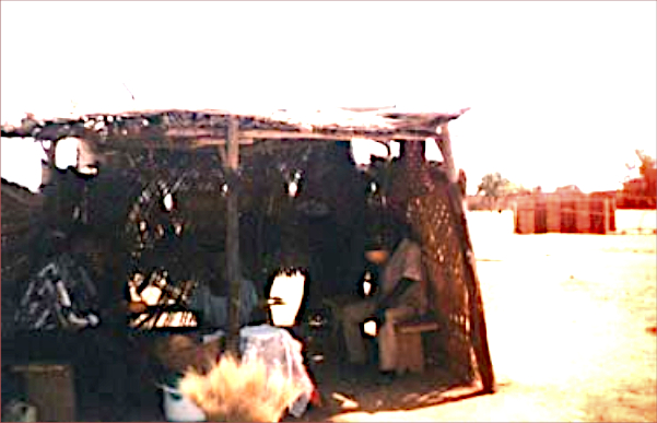 A dolo cabaret near Ougadougou (Burkina)